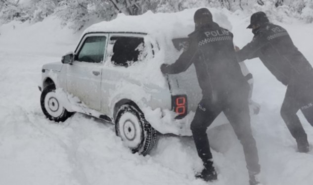 Ən çox qar bu rayonlara yağıb - Faktiki hava
