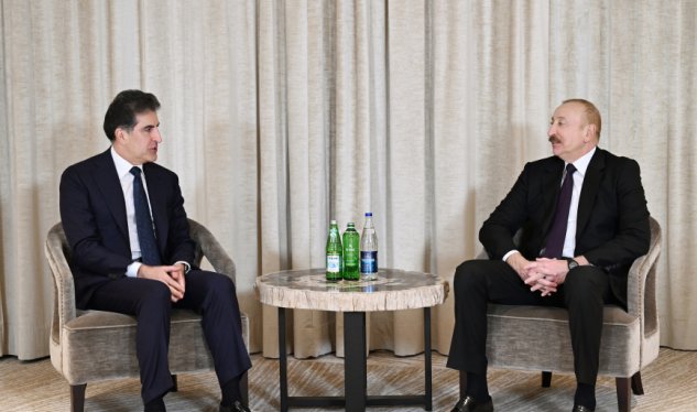 İlham Əliyev&nbsp;Bərzanini Azərbaycana dəvət etdi - FOTO