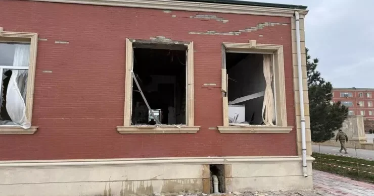 Naxçıvanda dronun hədəfə aldığı məktəbdən&nbsp;XƏBƏR VAR