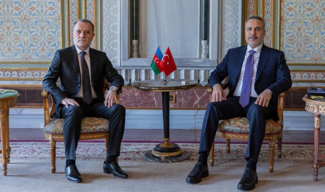 Ceyhun Bayramov Fidanla görüşdü - FOTO