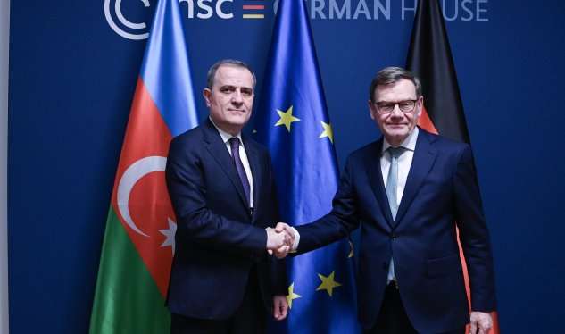 Ceyhun Bayramov almaniyalı həmkarı ilə&nbsp;Yaxın Şərqi müzakirə etdi