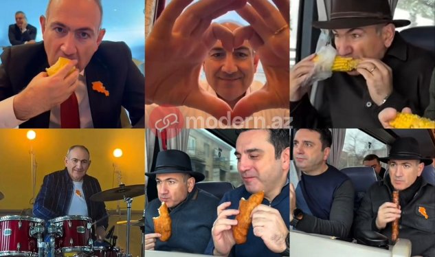 Paşinyanın "dəcəllikləri" -&nbsp;VİDEO