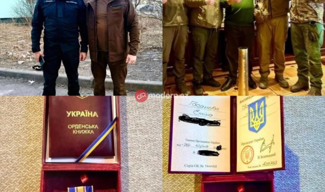 Zelenski azərbaycanlı döyüşçünü təltif etdi