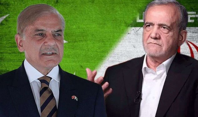 Şahbaz Şərif&nbsp;Pezeşkianla hərbi əməliyyatları müzakirə etdi