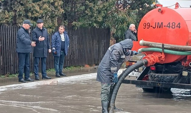 İcra başçıları subasma ərazilərə gəldilər - FOTOLAR