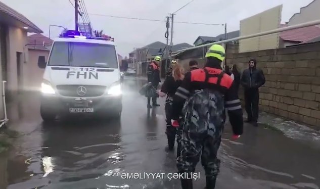 216 nəfər təxliyə edilib - VİDEO