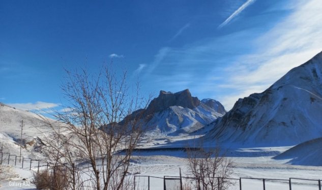 Xınalıqla Şahdağa QAR YAĞIR...