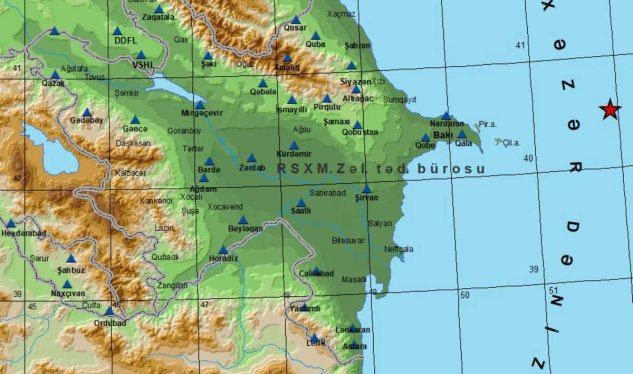 Xəzər sakitləşmir - yenə&nbsp;zəlzələ