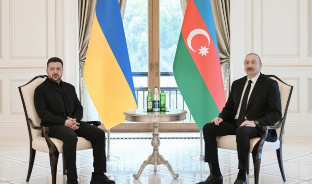 Ukrayna ilə əməkdaşlığımızın çox güclü siyasi təməli var - İlham Əliyev