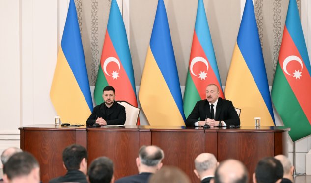 Prezidentlər&nbsp;mətbuata bəyanatlarla çıxış ediblər