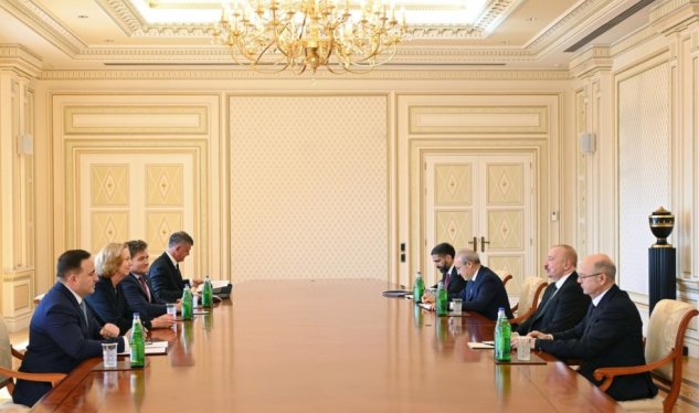 Prezident bp şirkətinin baş icraçı direktorunu qəbul edib