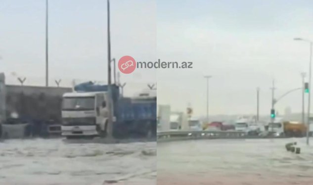 İstanbul su altında qaldı - VİDEO