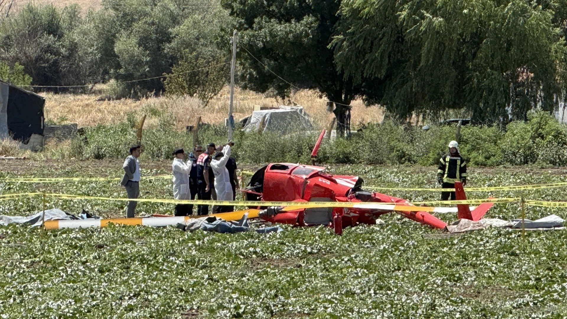 Ankarada helikopter&nbsp;qəzası - polkovnik öldü&nbsp;- YENİLƏNİB