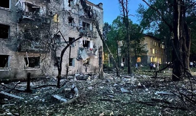 Rusiya Zaporojye, Xarkov və Kiyevi&nbsp;vurdu - Yaralananlar var - GÖRÜNTÜ
