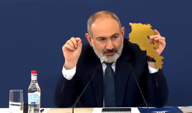 Paşinyanın xəritəsində gizlənən həqiqətlər