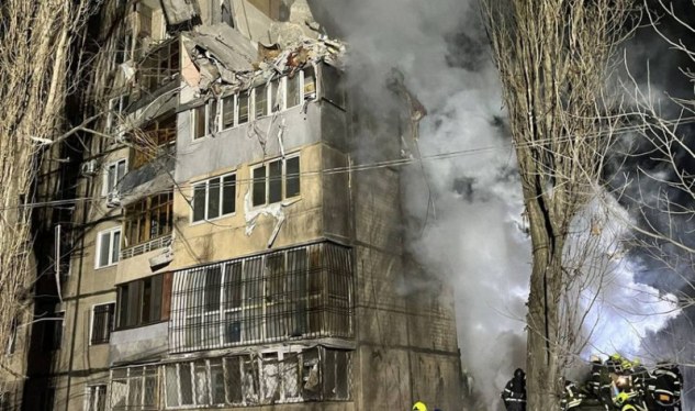 Odessa kütləvi hücuma məruz qaldı, yaşayış binaları hədəfdə - GÖRÜNTÜ