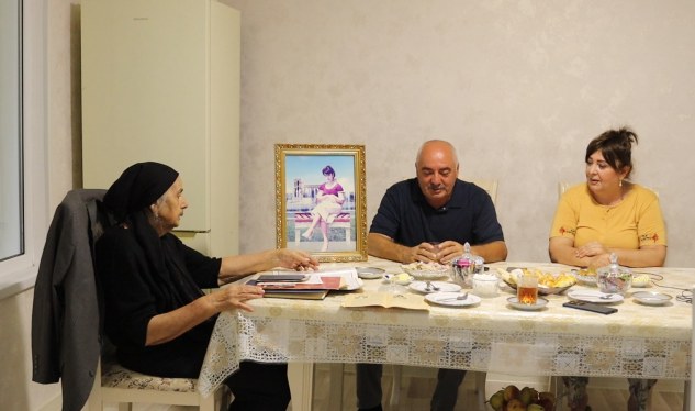 Şəhid anası Xankəndidə mənzillə təmin olundu - GÖRÜNTÜ
