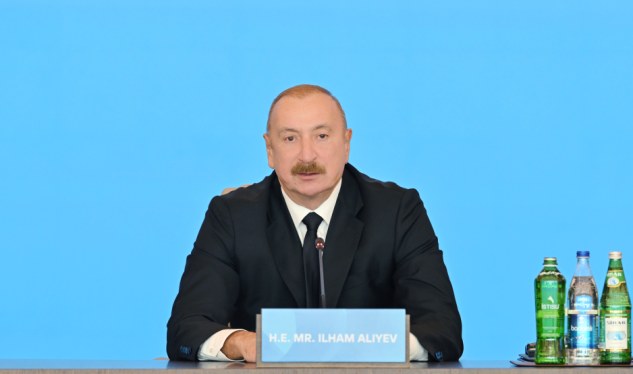 İlham Əliyev qlobal təhlükəsizlik böhranından çıxış yolunu göstərdi