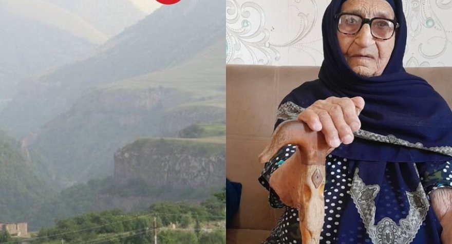 113 yaşlı Xeyrənsə nənə Kəlbəcərə gedəcəyi günü Tərtərdə gözləyir