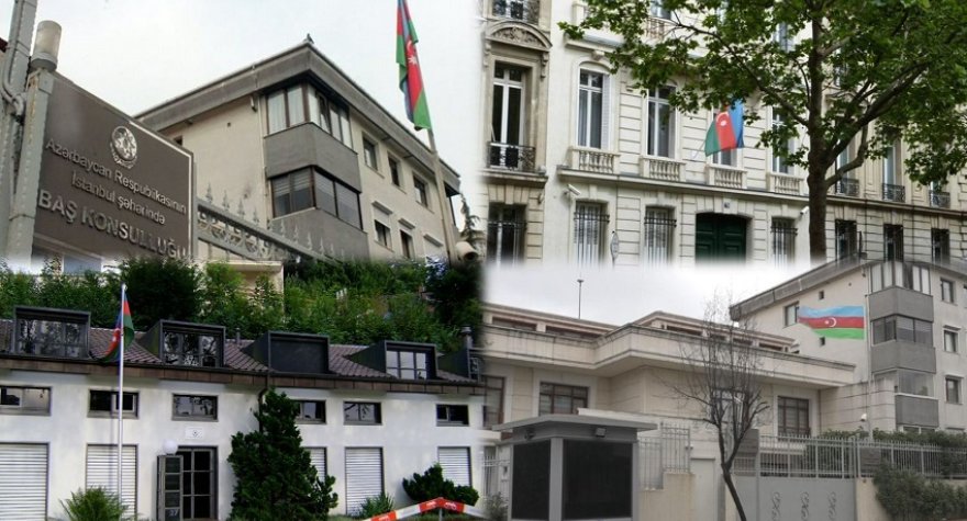 Azərbaycanın xaricdəki səfirlik və konsulluqları - Haradan haraya...