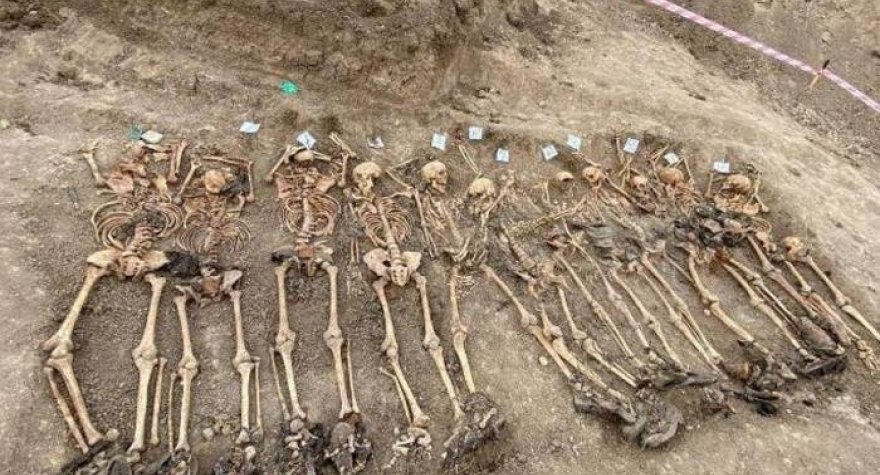 Ağdamda insan skeleti AŞKARLANDI