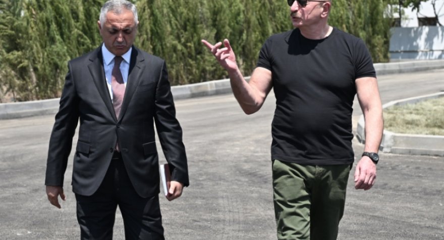 Prezident Xocalının Təzəbinə kəndində...