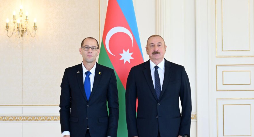 İsrailin yeni səfiri İlham Əliyevin QƏBULUNDA