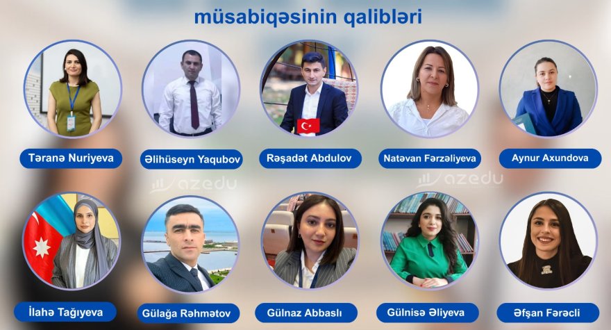 “İlin gənc müəllimi - 2024”: Qaliblərin SİYAHISI