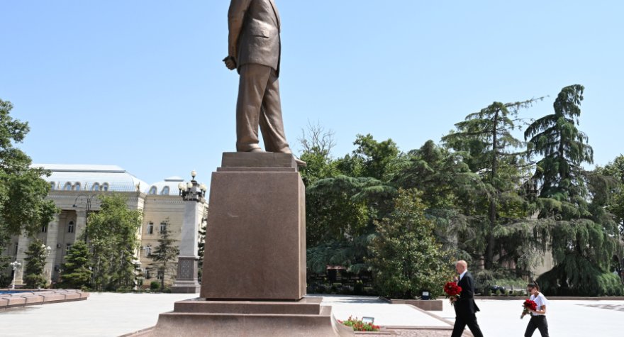 Prezidentlə xanımı GƏNCƏDƏ