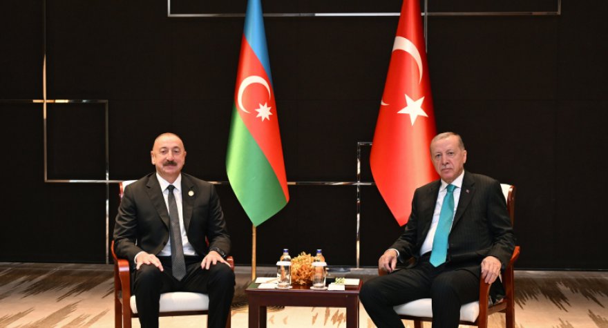 İlham Əliyev Ərdoğanla bir arada - FOTO