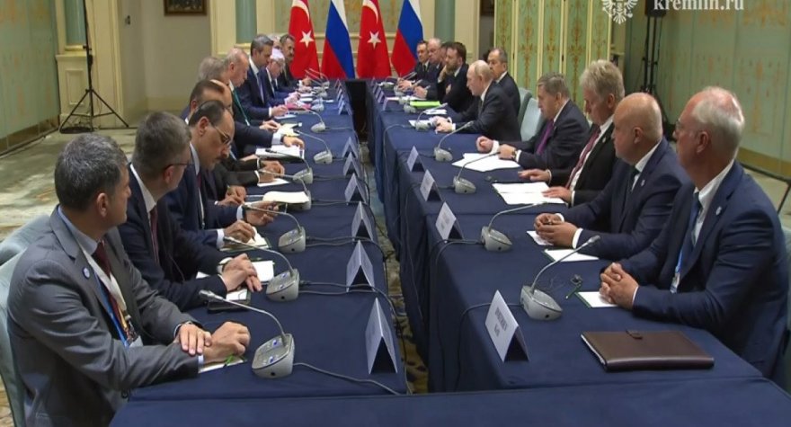 Putin Ərdoğanla görüşdü - Gündəmdə Cənubi Qafqaz da var