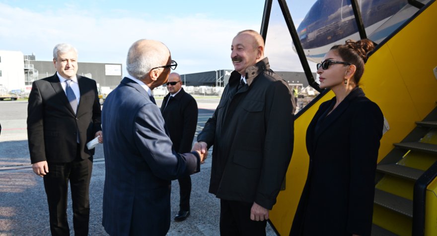 Prezident və birinci xanım Danimarkada