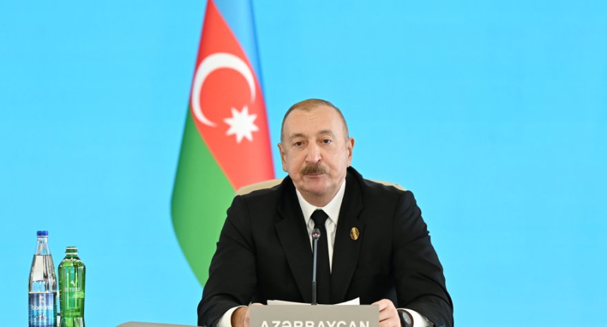 Prezidentin Zirvə Görüşündə çıxışı - TAM MƏTN