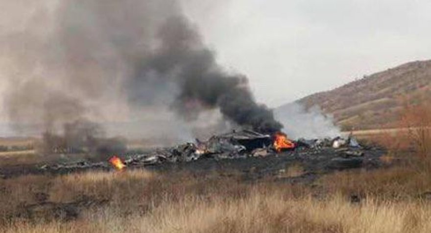 Türkiyə təyyarəsindəki bütün hərbçilər HƏLAK OLUB