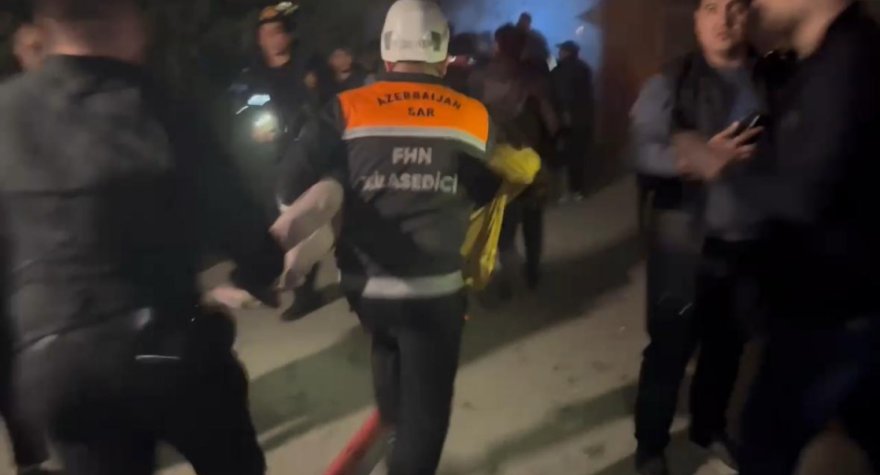 Yasamalda dəhşətli yanğın - 3 nəfər ÖLDÜ