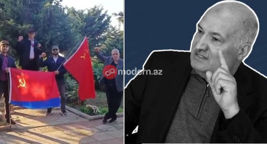 Bakıda SSRİ bayrağı qaldıranların arxasında vəzifəli şəxslər də dayanır! - ŞOK AÇIQLAMA