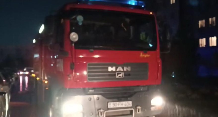 Bakıda dəhşətli yanğın - 4 nəfər HƏLAK OLDU