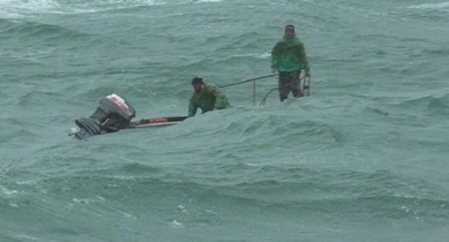 Xəzərdə itkin düşən balıqçılar TAPILDI