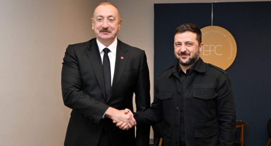 Zelenski İlham Əliyevə məktub YAZDI