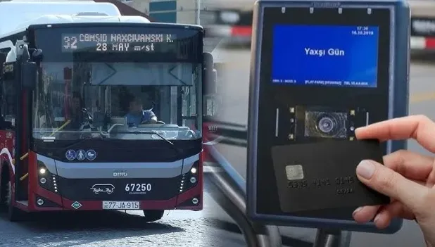 Bank kartları ilə ödəniş bütün avtobuslarda AKTİVLƏŞDİRİLDİ