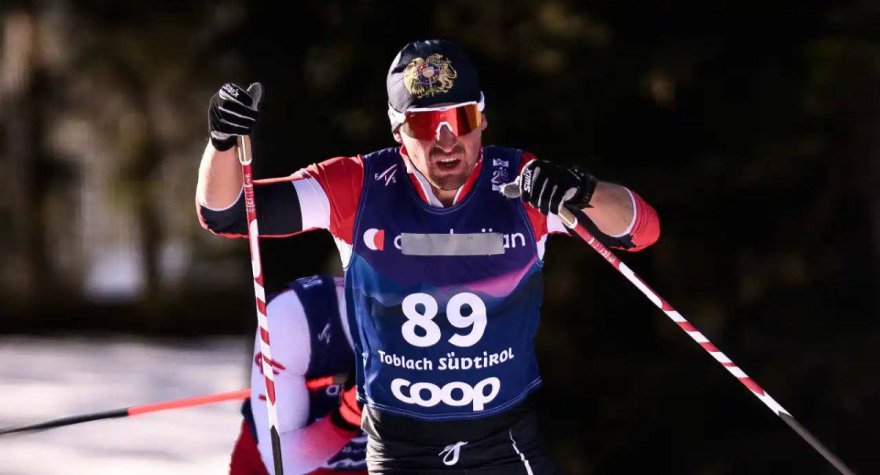 &ldquo;Azərbaycan&rdquo; yazısını gizlətməyə cəhd edən erməni xizəkçi CƏRİMƏLƏNDİ