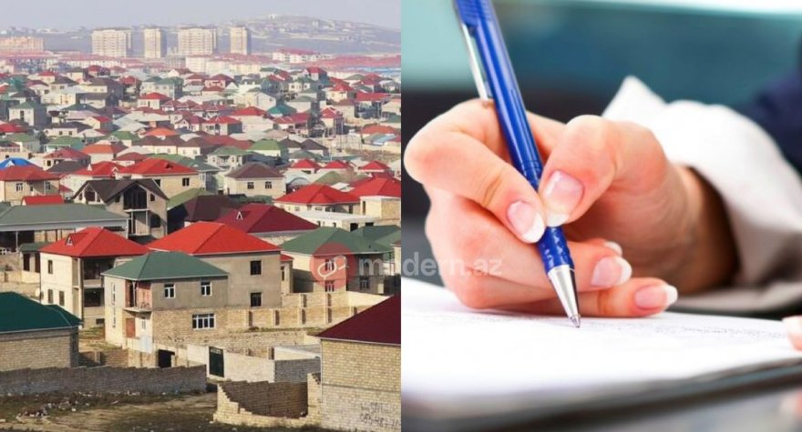 Sənədsiz evlərlə bağlı yekun qərar veriləcək