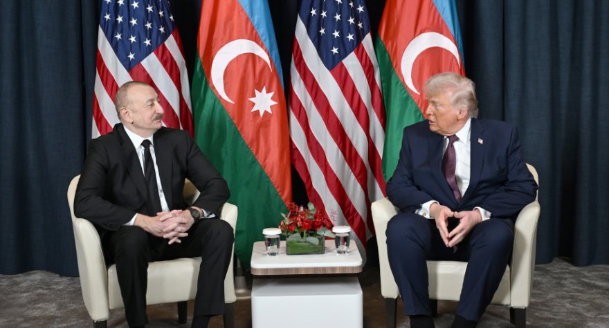 İlham Əliyev Trampla görüşdü