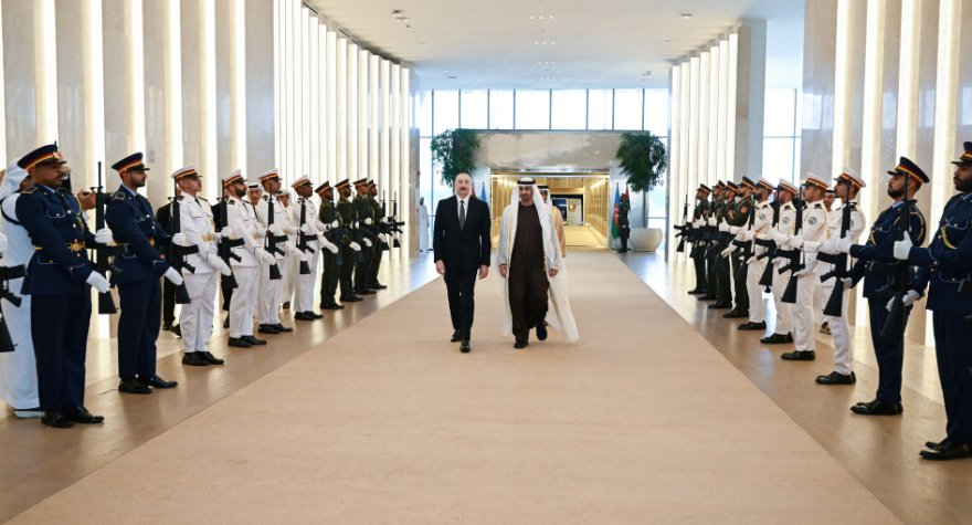 İlham Əliyev Birləşmiş Ərəb Əmirliklərində səfərdədir - FOTOLAR