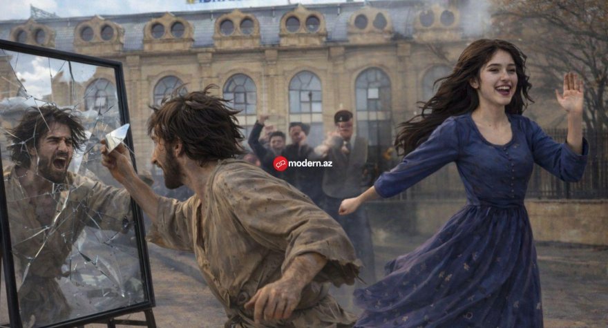 Yalana Məcnun kütlə, "İdrak" liseyi qışqırığı və sınan güzgü