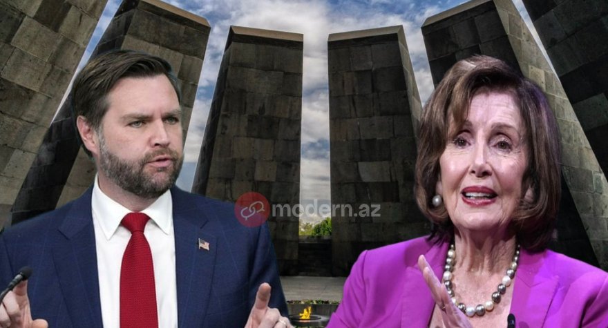 &ldquo;Erməni soyqırımı abidəsi" Venslə Pelosini DALAŞDIRDI