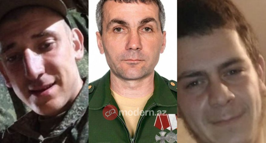 Rusiya ordusunda xidmət edən 4 azərbaycanlı HƏLAK OLUB