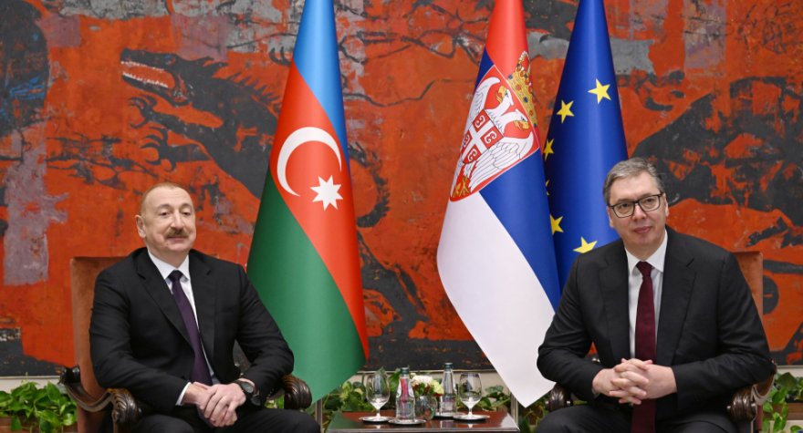 İlham Əliyevlə Vuçiç arasında ikitərəfli görüş BAŞLADI
