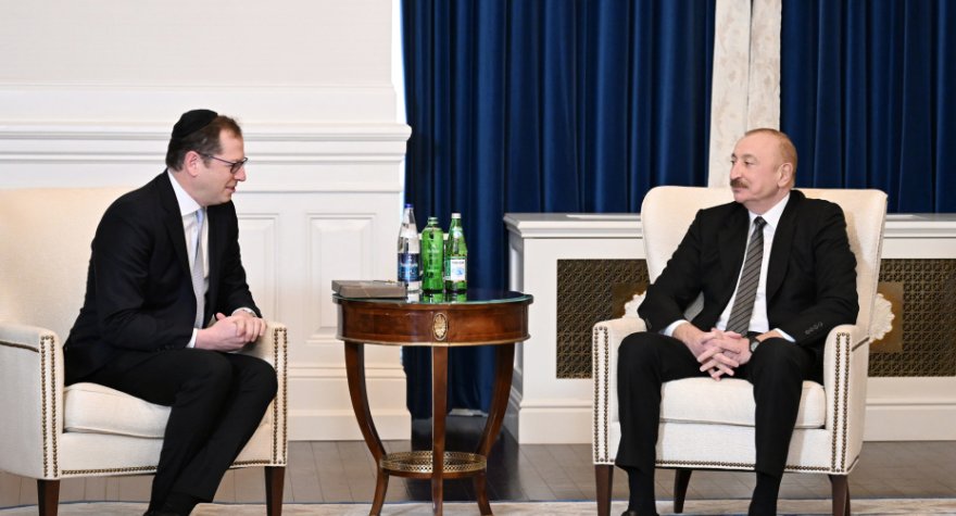 İlham Əliyev Vaşinqtonda - FOTO