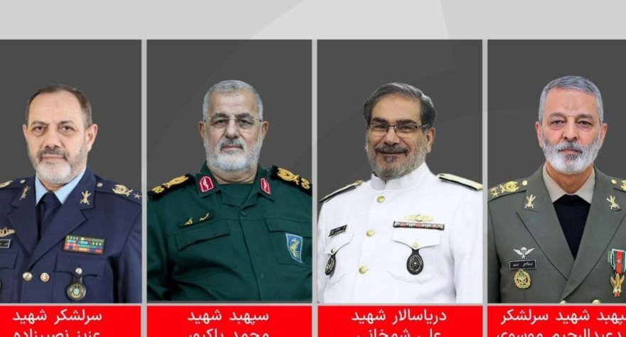 İranda öldürülən yüksəkvəzifəli şəxslər - SİYAHI